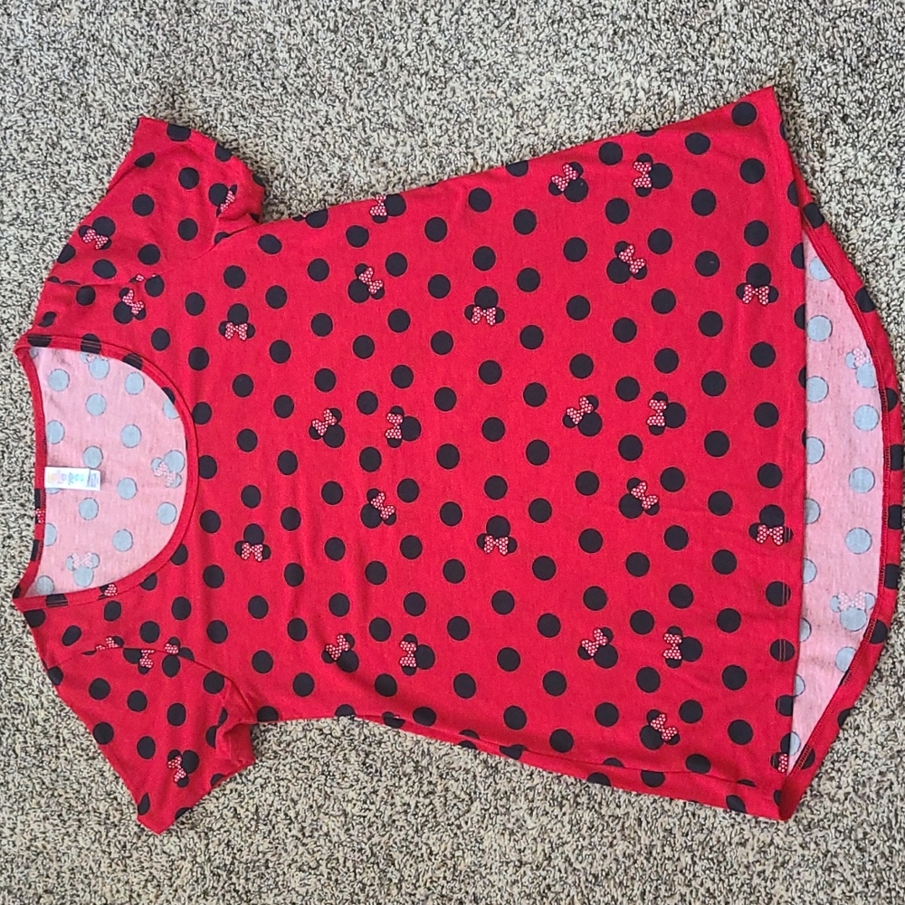 LuLaRoe Minnie Mouse Top